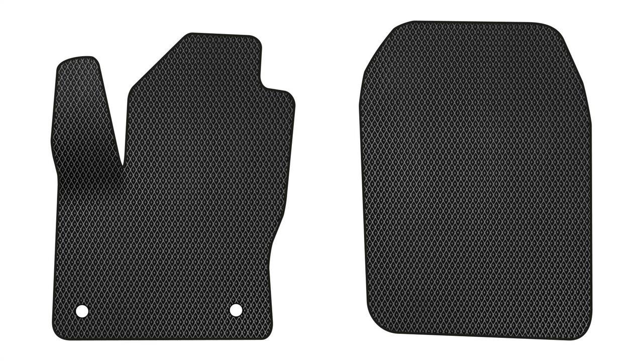 EVAtech FD1651A2AV2RBB Floor mats for Ford Focus (2011-2018), black FD1651A2AV2RBB
