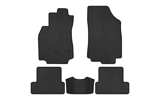 EVAtech RT3636CGS5RN2RBB Floor mats for Renault Megane (2008-2016), black RT3636CGS5RN2RBB