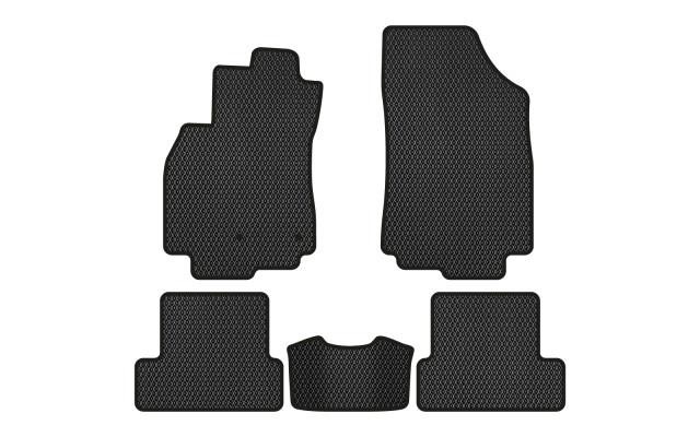 EVAtech RT3636CGV5RN2RBB Floor mats for Renault Megane (2008-2016), black RT3636CGV5RN2RBB