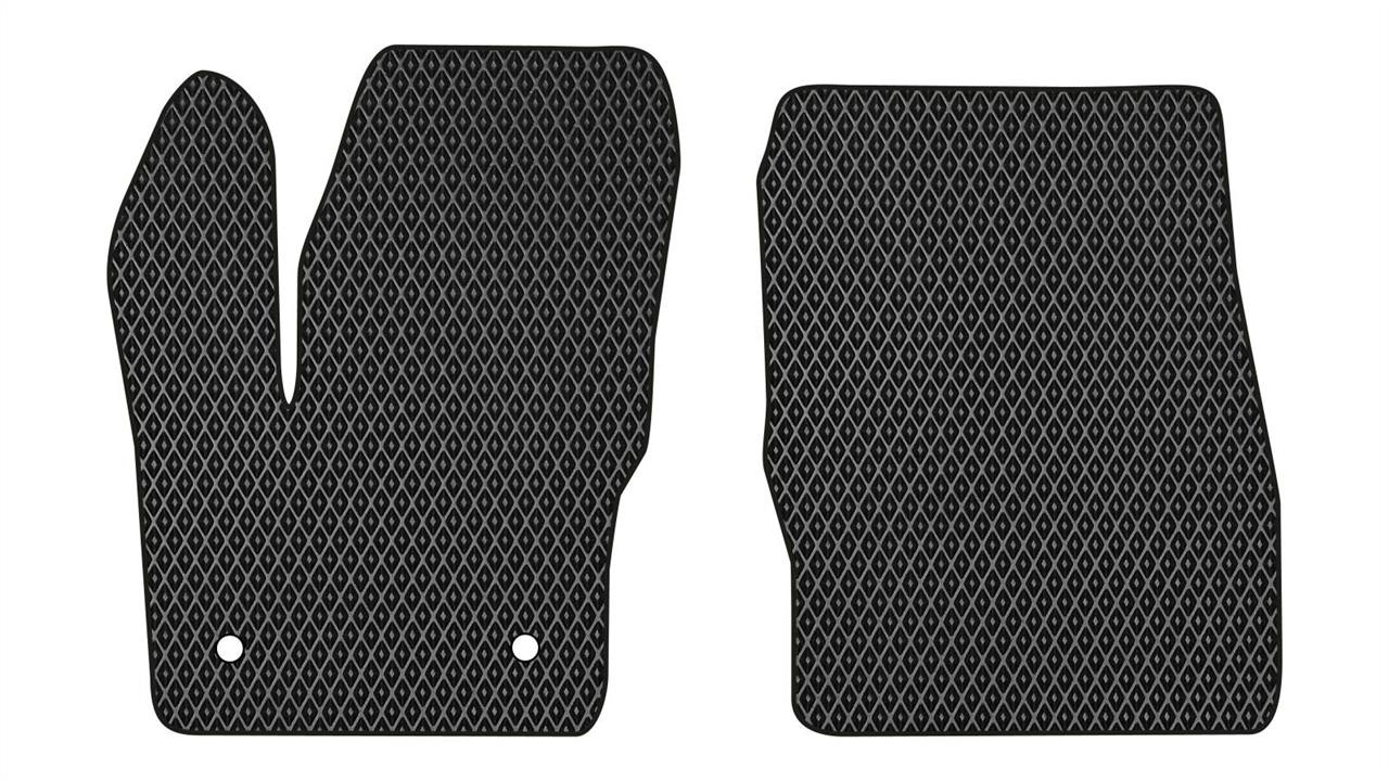 EVAtech FD12387A2OU2RBB Floor mats for Ford C-Max (2010-2019), black FD12387A2OU2RBB