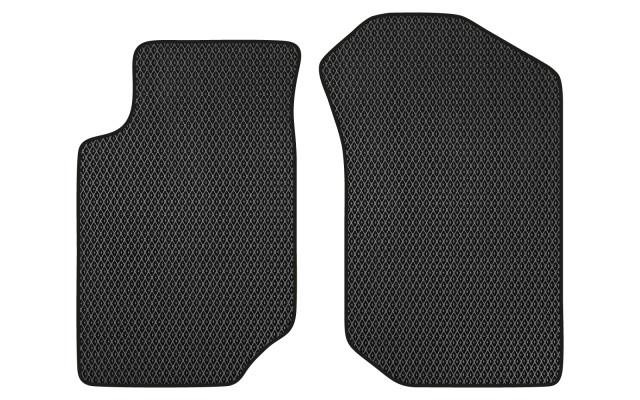 EVAtech FD23113AB2RBB Floor mats for Ford Escort (1986-1990), black FD23113AB2RBB