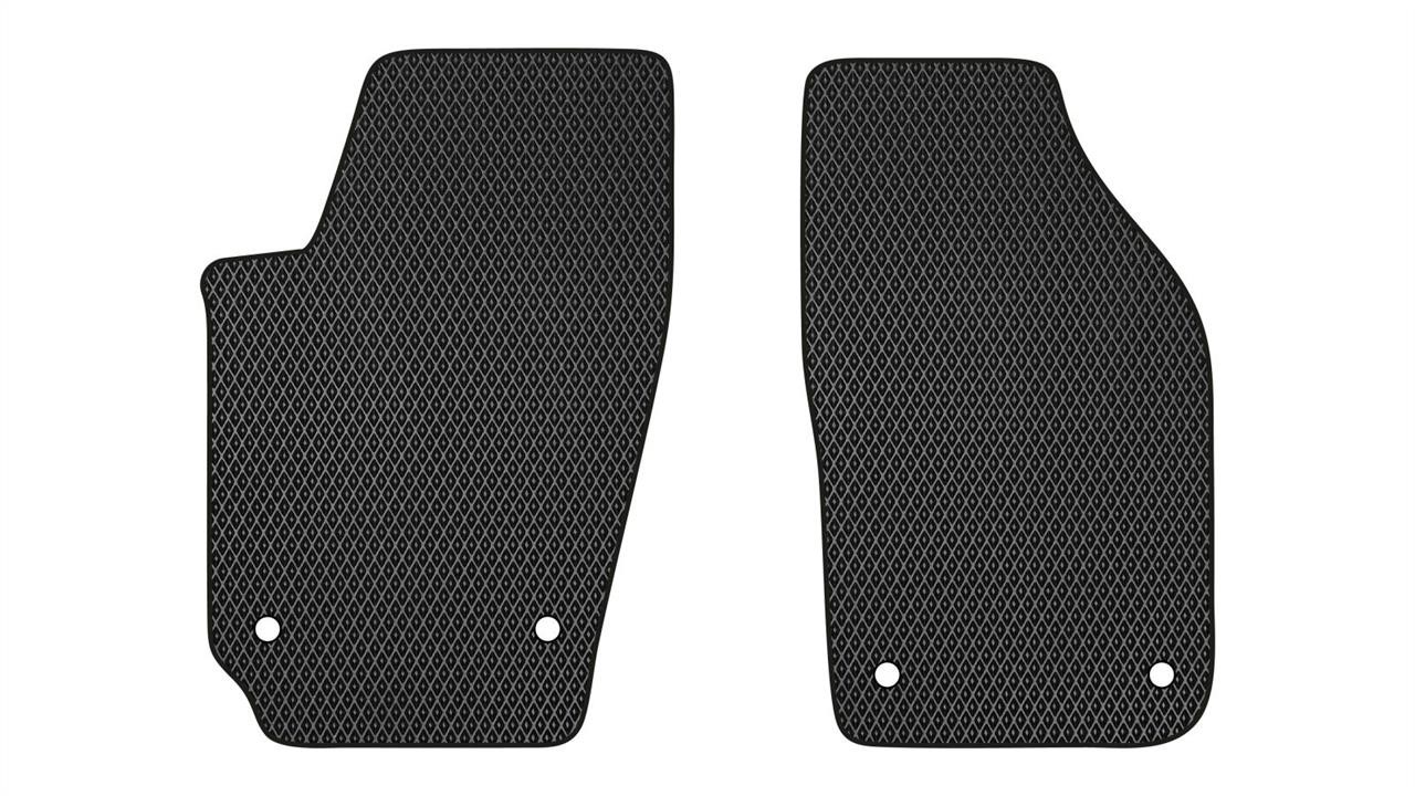 EVAtech SK21816AG2AV4RBB Floor mats for Skoda Fabia (2014-2021), black SK21816AG2AV4RBB