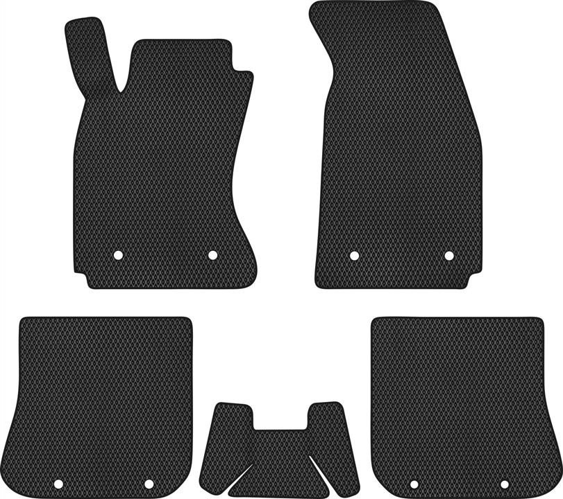 EVAtech AU22381C5AV8RBB Floor mats for Audi A4 Avant (1996-2001), black AU22381C5AV8RBB
