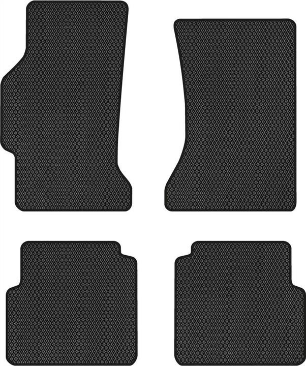 EVAtech HA21846PB4RBB Floor mats for Honda Accord (1993-1998), black HA21846PB4RBB