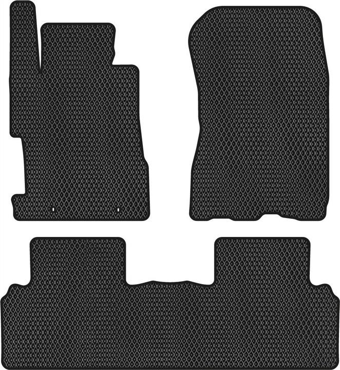 EVAtech HA31683Z3RBB Floor mats for Honda Civic (2005-2012), black HA31683Z3RBB