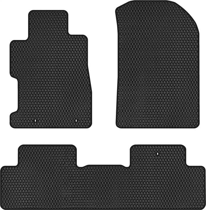 EVAtech HA21860ZG3TL3RBB Floor mats for Honda Civic (2005-2011), black HA21860ZG3TL3RBB