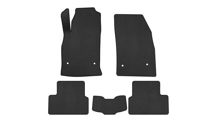 EVAtech OL1820C5AV4RBB Floor mats for Opel Astra (2012-2015), black OL1820C5AV4RBB