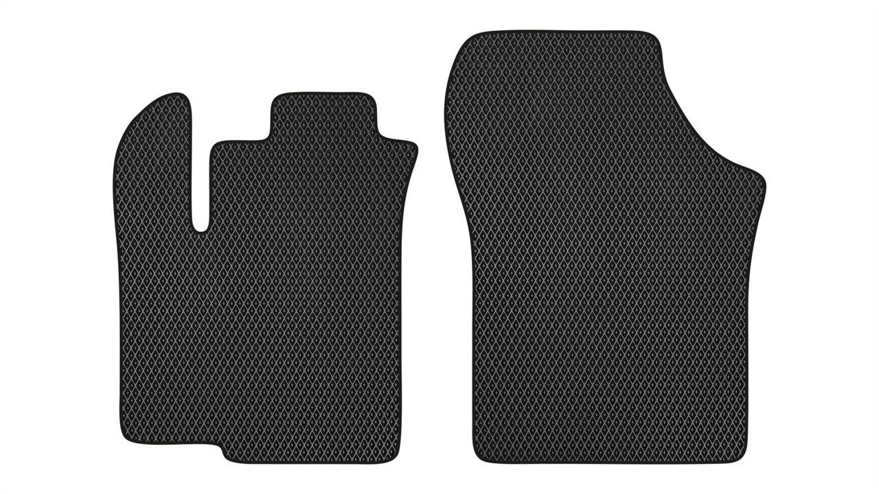 EVAtech SZ22369AV2RBB Floor mats for Suzuki Splash (2008-2015), black SZ22369AV2RBB