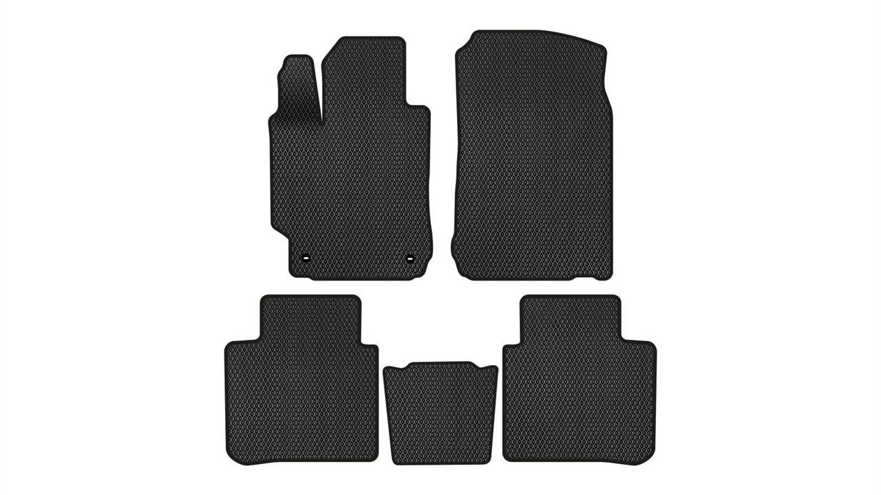EVAtech TY11988C5TL2RBB Floor mats for Toyota Camry (2014-2017), black TY11988C5TL2RBB