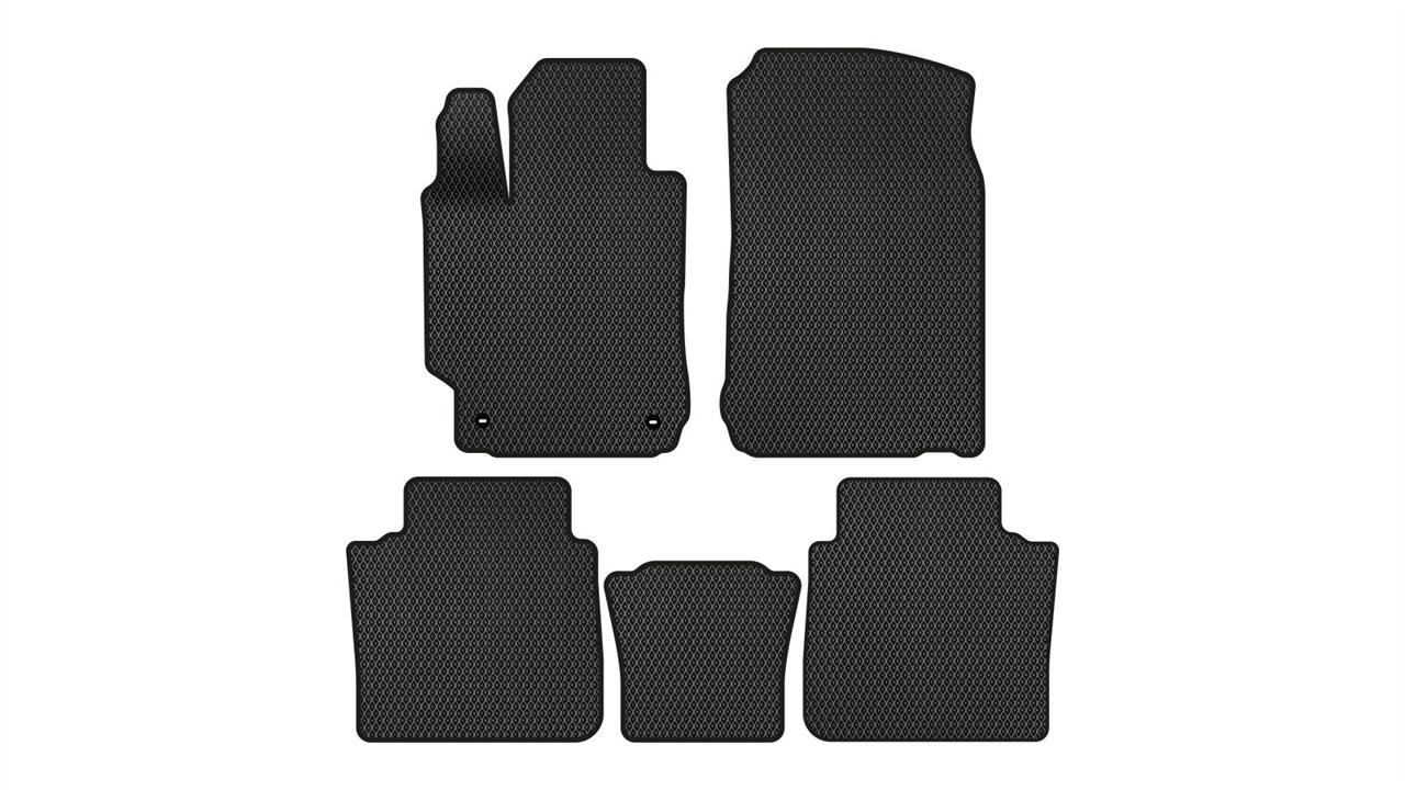 EVAtech TY11989C5TL2RBB Floor mats for Toyota Camry (2014-2017), black TY11989C5TL2RBB