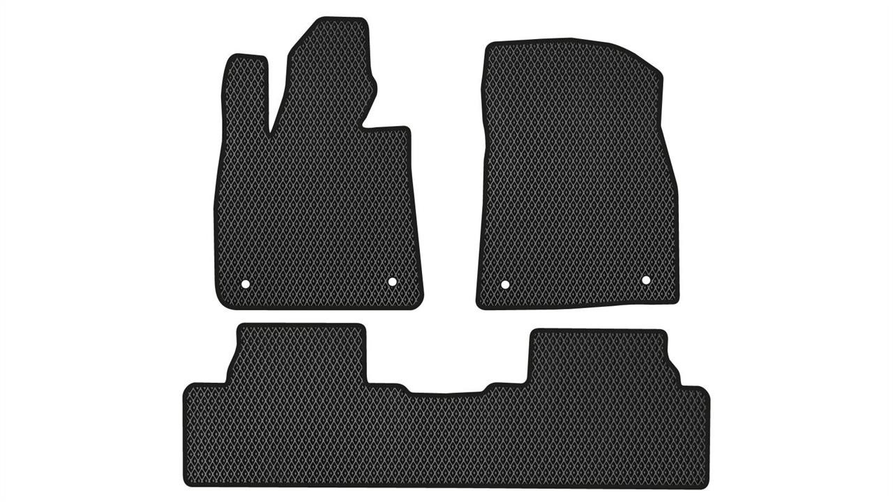 EVAtech LS11650Z3TL4RBB Floor mats for Lexus RX (2017-2019), black LS11650Z3TL4RBB