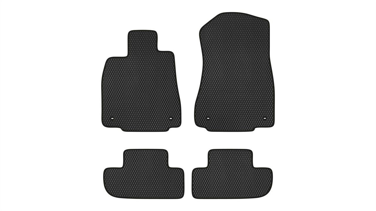 EVAtech LS22494PB4TL4RBB Floor mats for Lexus RC (2014-), black LS22494PB4TL4RBB