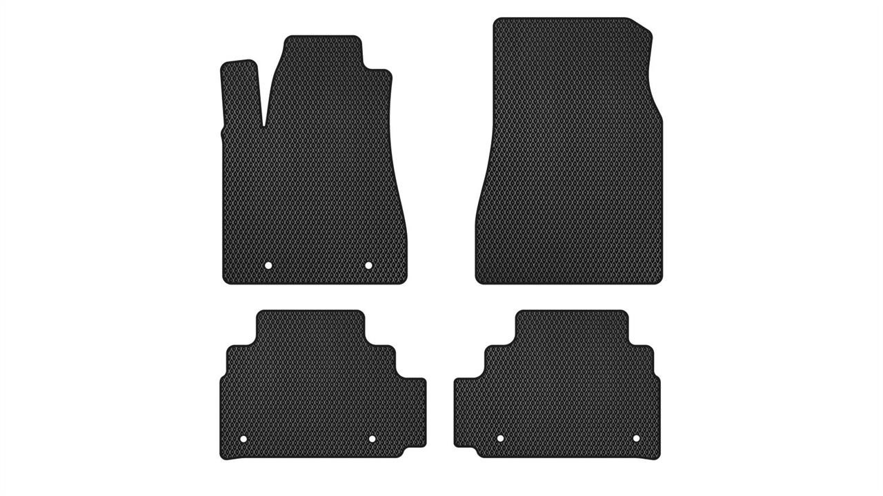 EVAtech LS32748PC4LA6RBBE Floor mats for Lexus RX (2003-2009), black LS32748PC4LA6RBBE