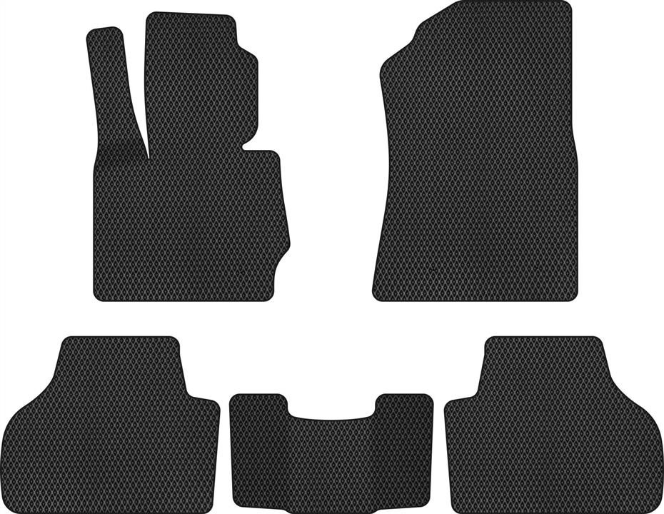 EVAtech BM31875C5BM4RBB Floor mats for BMW X3 (2010-2017), black BM31875C5BM4RBB