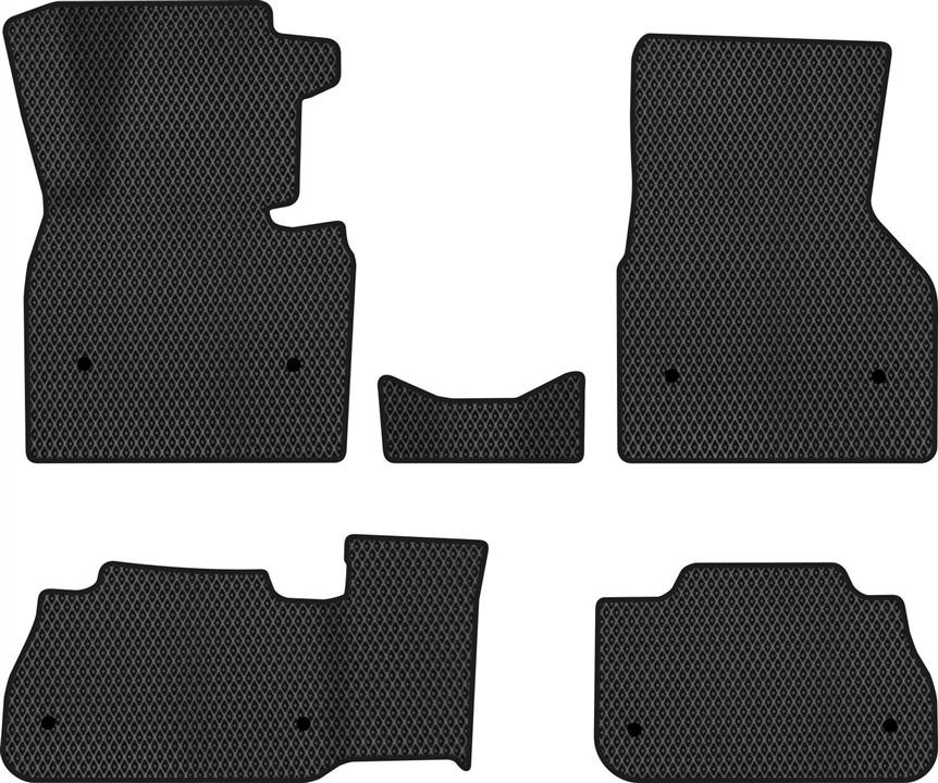 EVAtech BM42119CD5BW8RBB Floor mats for BMW iX40 (2021-), black BM42119CD5BW8RBB