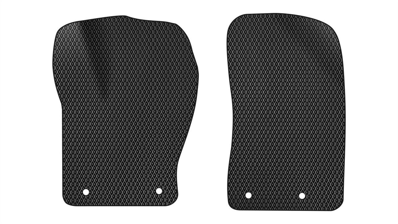 EVAtech JP1612AD2FC4RBB Floor mats for Jeep Compass (2017-), black JP1612AD2FC4RBB