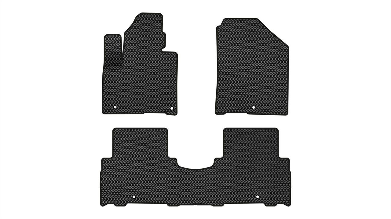 EVAtech KI12212ZV3LP5RBB Floor mats for Kia Sorento Prime (2014-2020), black KI12212ZV3LP5RBB