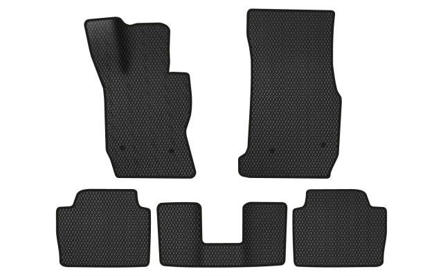 EVAtech BM12815CD5BW4RBB Floor mats for BMW 4 Series (2014-2020), black BM12815CD5BW4RBB