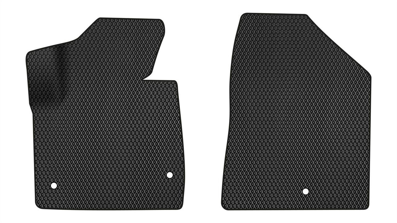 EVAtech HY11828AE2KH3RBB Floor mats for Hyundai Santa FE (2012-2017), black HY11828AE2KH3RBB