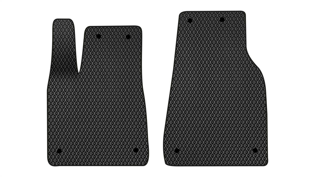 EVAtech TA1670AV2BW8RBB Floor mats for Tesla Model X (2015-), black TA1670AV2BW8RBB