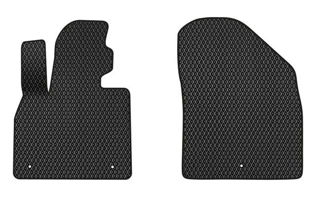 EVAtech KI23049AV2LA3RBB Floor mats for Kia Telluride (2019-), black KI23049AV2LA3RBB