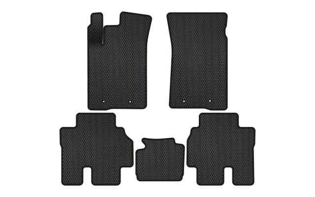 EVAtech SY32785C5CP2RBB Floor mats for SsangYong Kyron (2007-2014), black SY32785C5CP2RBB