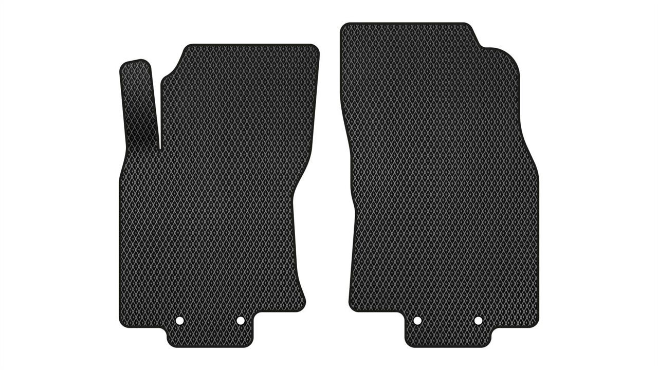 EVAtech NS12606A2LA4RBB Floor mats for Nissan Rogue Sport (2016-), black NS12606A2LA4RBB