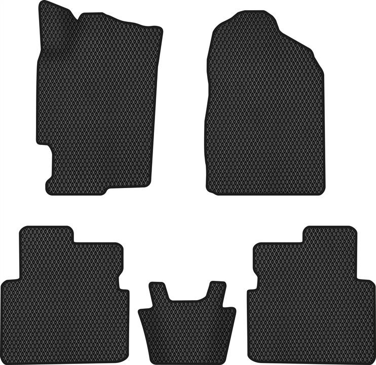EVAtech MZ51701CE5RBBE Floor mats for Mazda 6 (2002-2005), black MZ51701CE5RBBE
