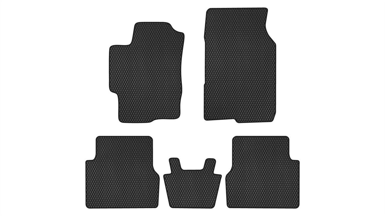 EVAtech MZ1622CG5RBB Floor mats for Mazda 6 (2005-2008), black MZ1622CG5RBB