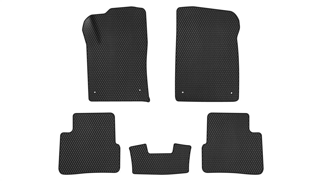 EVAtech DE1865CD5LA4RBB Floor mats for Dodge Dart (2012-2016), black DE1865CD5LA4RBB
