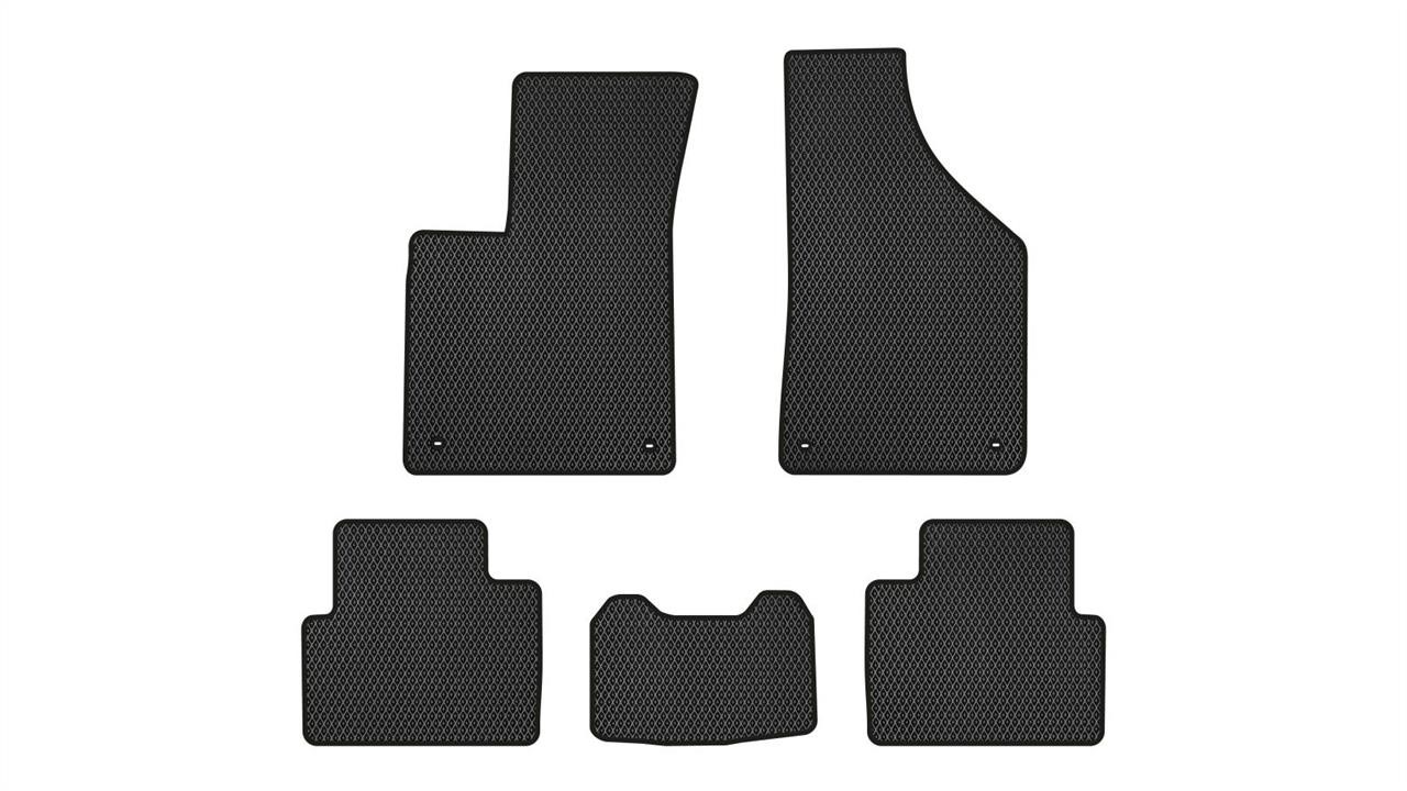 EVAtech CS42515CG5TL4RBB Floor mats for Chrysler 200 (2014-2016), black CS42515CG5TL4RBB