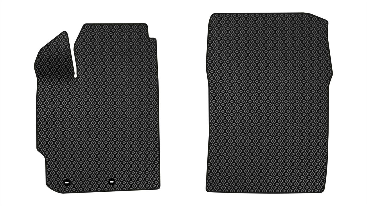 EVAtech TY42400A2TL2RBB Floor mats for Toyota Verso-S (2009-2018), black TY42400A2TL2RBB
