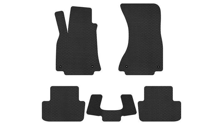 EVAtech AU32958C5TL4RBB Floor mats for Audi A4 (2008-2015), black AU32958C5TL4RBB