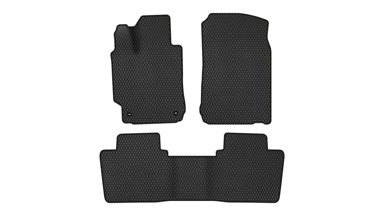 EVAtech TY12485ZD3TL2RBB Floor mats for Toyota Camry (2014-2017), black TY12485ZD3TL2RBB
