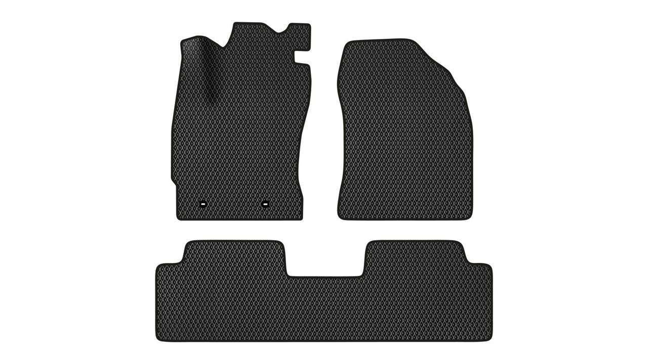 EVAtech TY21400ZE3TL2RBB Floor mats for Toyota Auris (2012-2018), black TY21400ZE3TL2RBB
