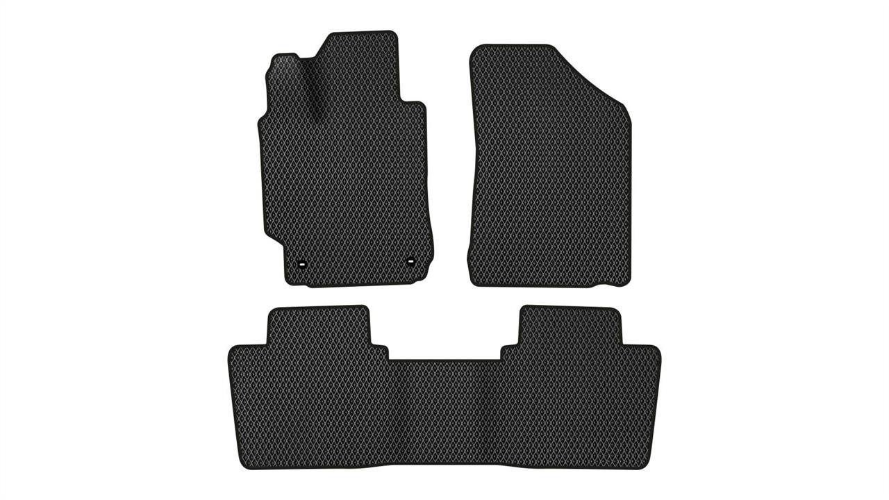 EVAtech TY12485ZE3TL2RBB Floor mats for Toyota Camry (2014-2017), black TY12485ZE3TL2RBB
