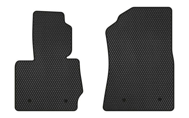 EVAtech BM321AB2BW4RBB Floor mats for BMW X3 (2010-2017), black BM321AB2BW4RBB