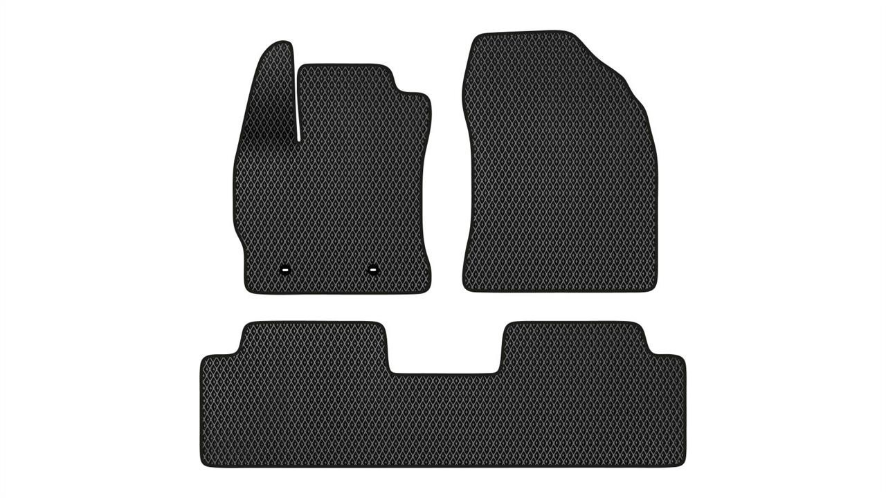 EVAtech TY21400ZV3TL2RBB Floor mats for Toyota Auris (2012-2018), black TY21400ZV3TL2RBB