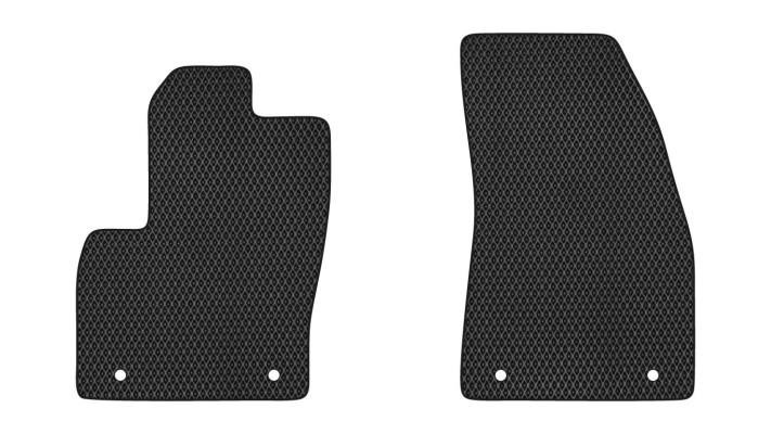 EVAtech VV2902AG2VL4RBB Floor mats for Volvo XC40 (2017-2020), black VV2902AG2VL4RBB