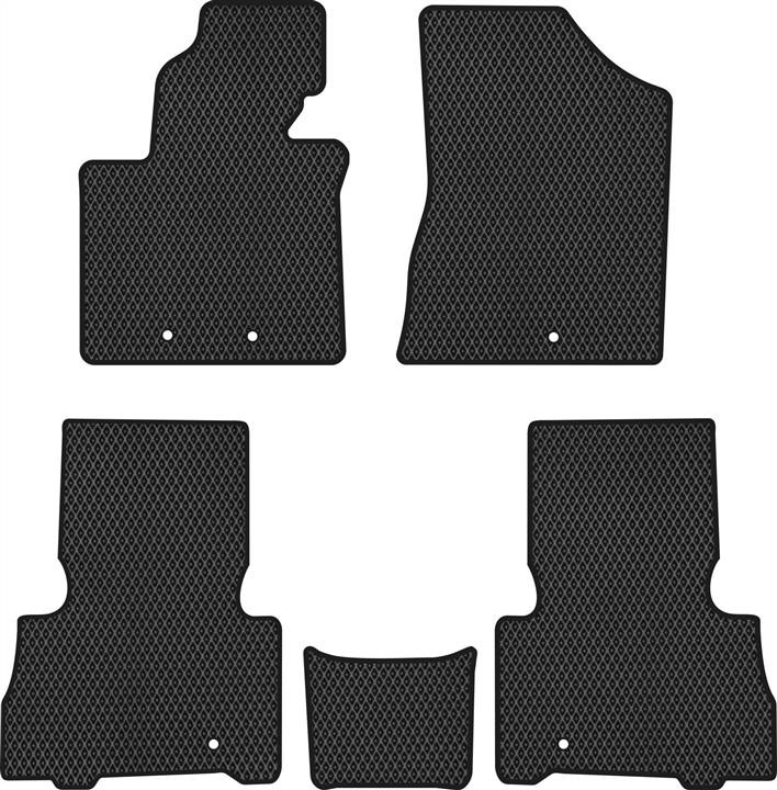 EVAtech KI32230CG5KH5RBB Floor mats for Kia Sorento (2012-2014), black KI32230CG5KH5RBB