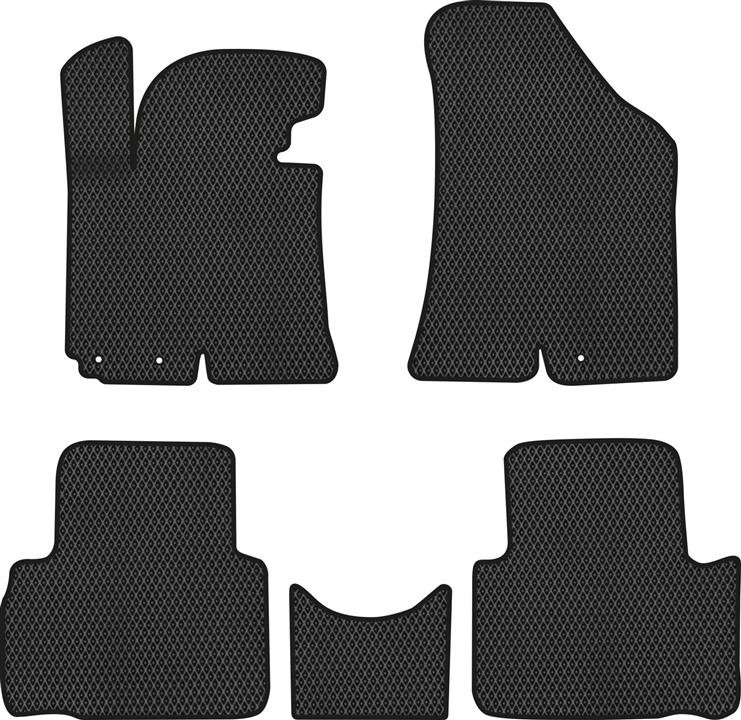EVAtech KI1323CV5LA3RBBE Floor mats for Kia Sportage (2010-2015), black KI1323CV5LA3RBBE