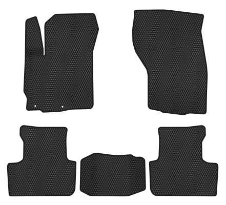 EVAtech MT42118C5LA2RBB Floor mats for Mitsubishi ASX (2019-), black MT42118C5LA2RBB