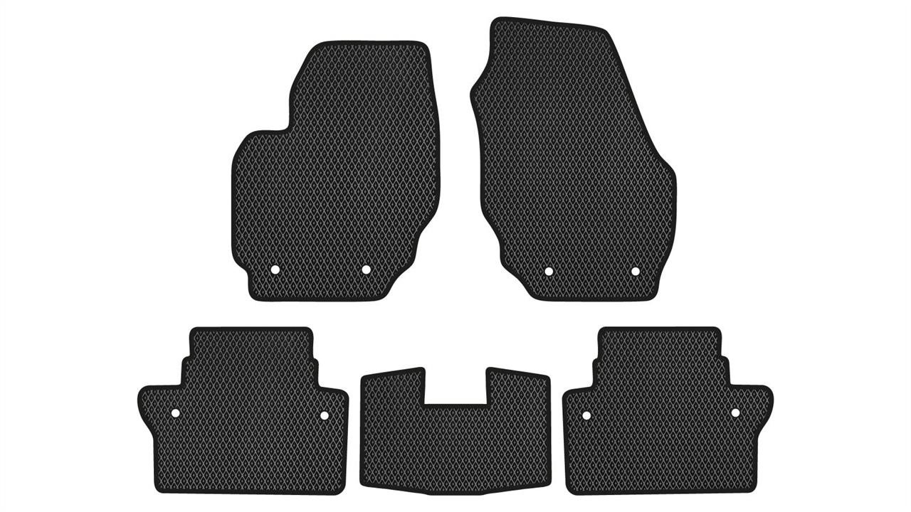 EVAtech VV21330CG5VL8RBB Floor mats for Volvo XC70 (2007-2016), black VV21330CG5VL8RBB