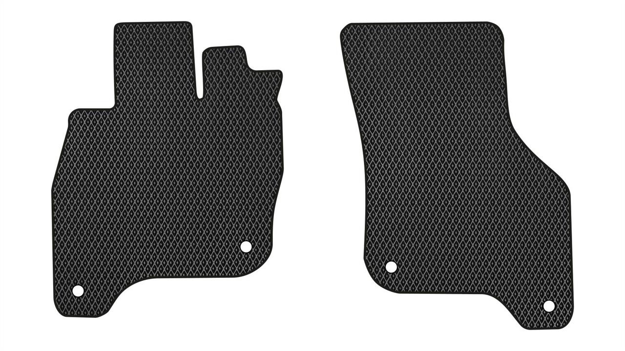 EVAtech VW1878AG2AV4RBB Floor mats for Volkswagen e-Golf (2014-2020), black VW1878AG2AV4RBB
