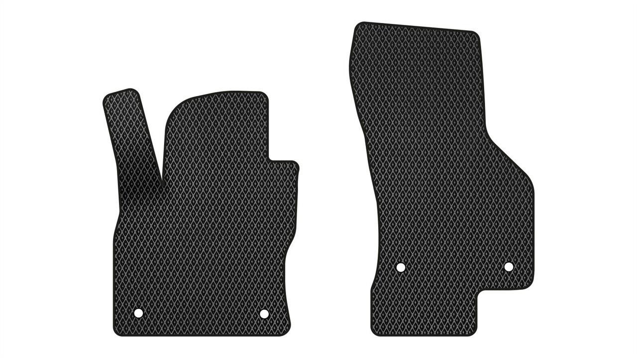 EVAtech SK32062AV2AV4RBB Floor mats for Skoda Octavia A7 (2013-2020), black SK32062AV2AV4RBB