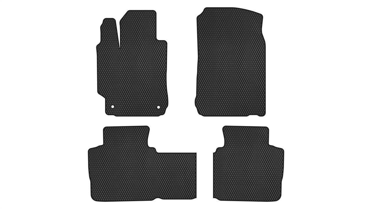 EVAtech TY3241P4TL2RBB Floor mats for Toyota Camry (2011-2017), black TY3241P4TL2RBB