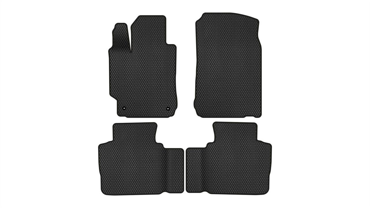EVAtech TY11967P4TL2RBB Floor mats for Toyota Camry (2011-2014), black TY11967P4TL2RBB