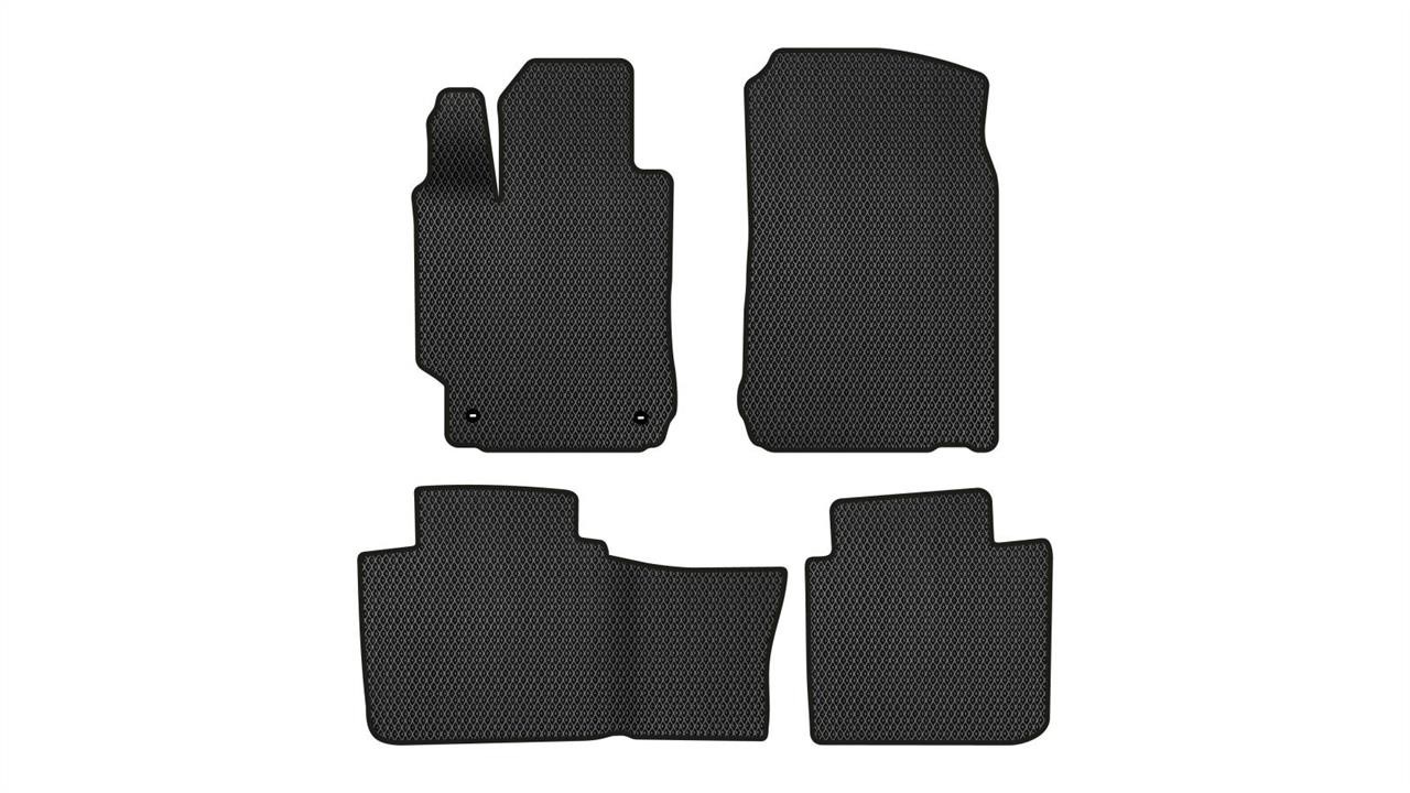 EVAtech TY12183P4TL2RBB Floor mats for Toyota Camry (2011-2017), black TY12183P4TL2RBB