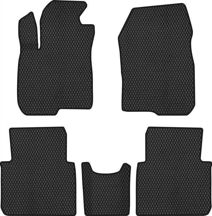EVAtech HA41854C5RBBE Floor mats for Honda CR-V (2019-), black HA41854C5RBBE