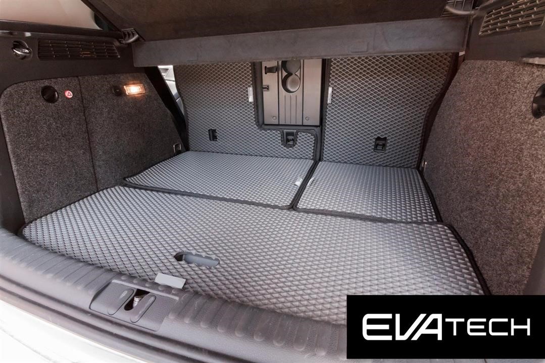 EVAtech VW3736BE3RBB Trunk mat for Volkswagen Tiguan (2007-2015), black VW3736BE3RBB